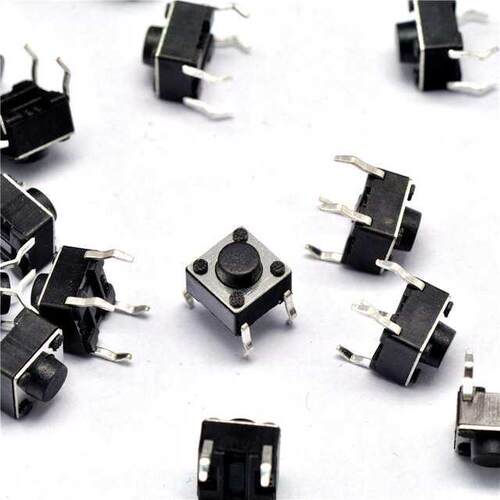 100pcs 6*6*5mm Light touch switch DIP4 ON/OFF Touch button T