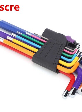 Repair Tools Set spanner  Flat?End Colorful Hex Socket Wrenc