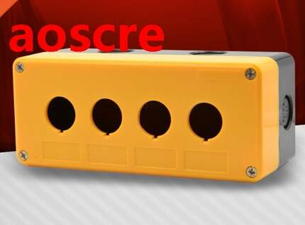 22mm Push button switch button box BX4-22 four hole type wat