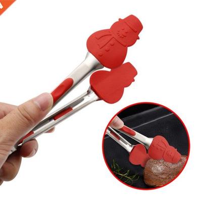 Silicone Food Tong Stainless Steel Kitchen Tongs Silicone No