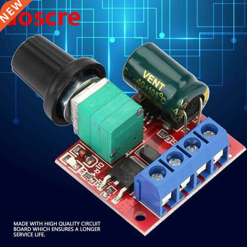 Motor Speed Controller 5V-28V 5A PWM DC Motor Speed Control