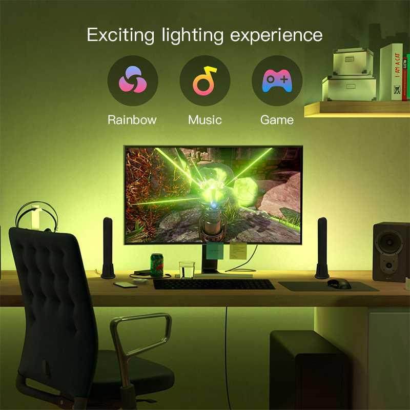 RGB Desktop colorful atmosphere music night light strip WIFI
