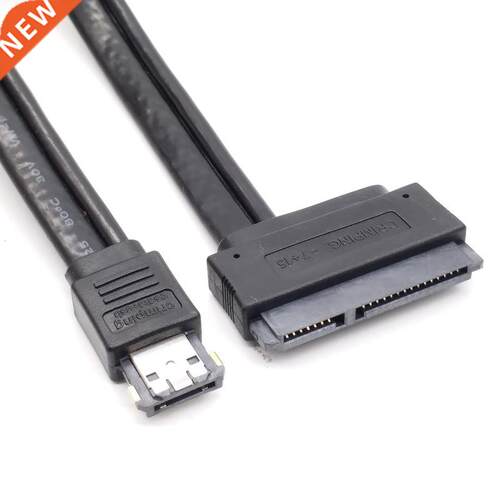 New Dual Power Esata Usb 12v 5v Combo To 22pin Sata Usb Hard
