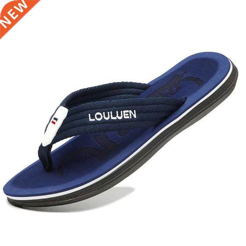 High Quality Brand Hot Sale Flip Flops Men Summer Beach Slip