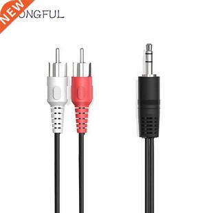 Cable DVD Auxiliary Male RCA Dual Double Speakers for