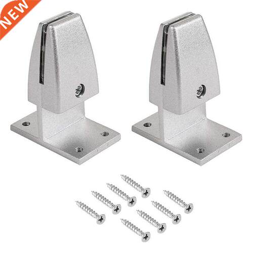 2Pcs Screen Partition Clip Aluminium Alloy Office Desk Parti