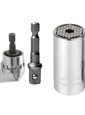 Universal Socket Wrench Power Drill Adapter Set 7mm-19mm an