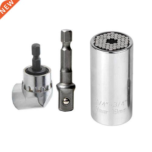 Universal Socket Wrench Power Drill Adapter Set 7mm-19mm an