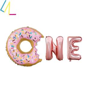 new Donut ball 1 year d birthday party decoration 1st bal