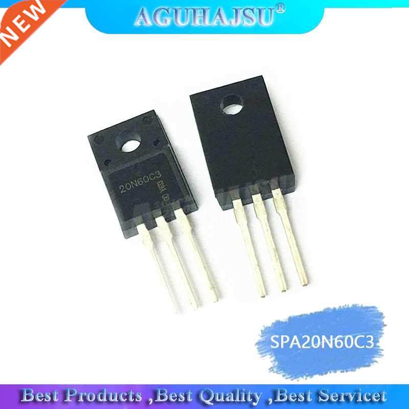 5pcs/lot SPA20N60C 20N60C N-channel FET TO-220F 600V new o