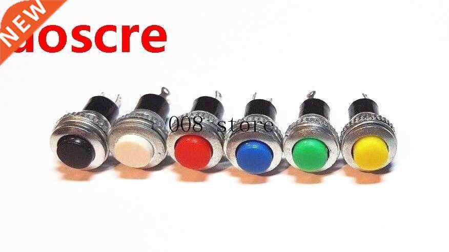 6pcs Momentaryc Remote Control Push Button Switches 10mm sel