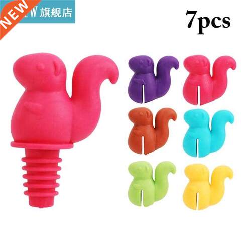 1pc Creative Wine Stopper Leakage-Proof Squirrel Bottle Stop