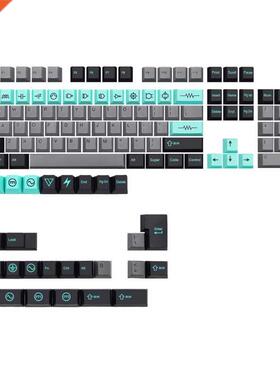 135Keys Full Set Customized PBT Dye Subbed Keycap Cherry Pro