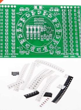 SMD Flashng LED Components Solderng Practce Board Skll E