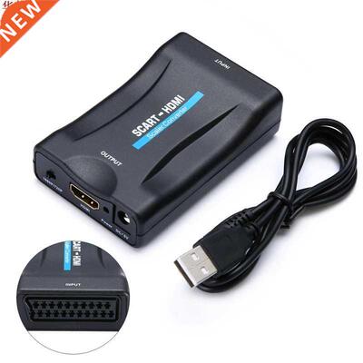 Scart To HDMI Adapter 720p/1080p Video Audio Converter Adapt