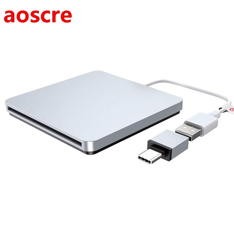 External CD DVD Drive USB Type C Burner Slot-in Portable Ult