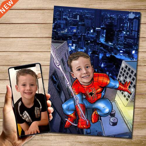 Marvel Spider Man Custom Poster For Kid Room Decor Custom P