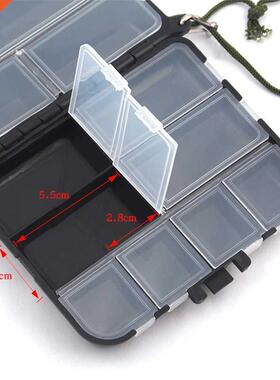 Plastic Fishing Tackle Box Fishing Accessories Tools Multifu