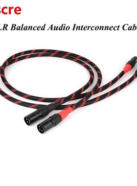Pair x41807 5N OCC Copper XLR Balanced Audio Interconnect Ca