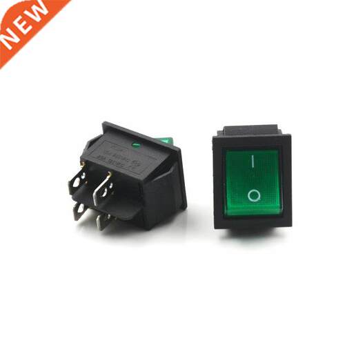 5 PCS Lamp 4 Pin ON/OFF 2 Position DPST Rocker Switch 16A/25
