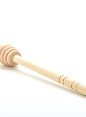 1pcs Wooden Honey Spoons Stir Bar Mixing Handle Jam Spoon Lo