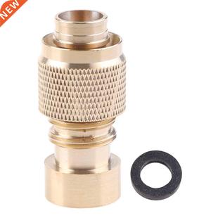 Connect Fittings Brass Hose Quic Solid Quick Inch Garden 0.9