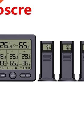 Home Weather Station LCD Display Indoor Max Limit Alarm Digi