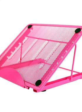 Adjustable Desktop Coolng Rack Metal Mesh Ventlated Laptop