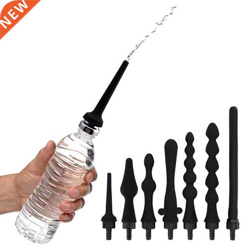 Adult fun male and female mineral water bottle silicone enem