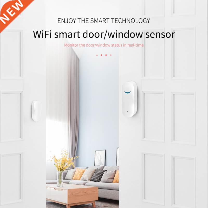 Tuya WiFi Door Sensor, Smart Door Open/Closed Detectors, Sma