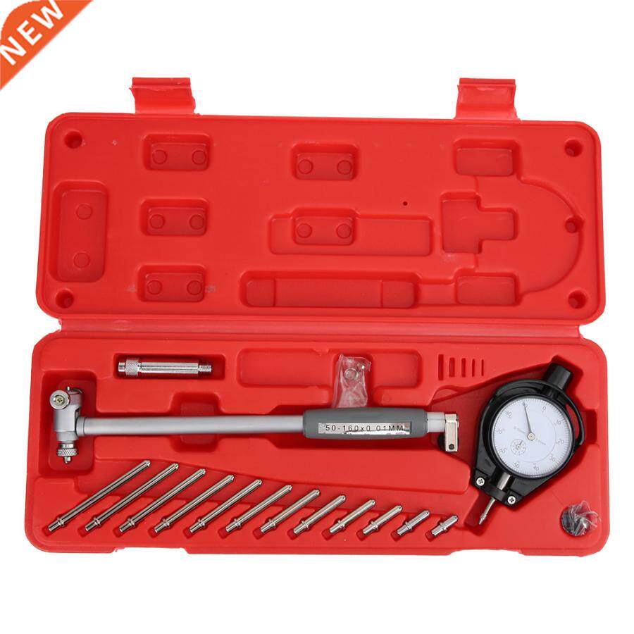 Dial Bore Gage with 12Pcs Measuring Heads Set High Accuracy
