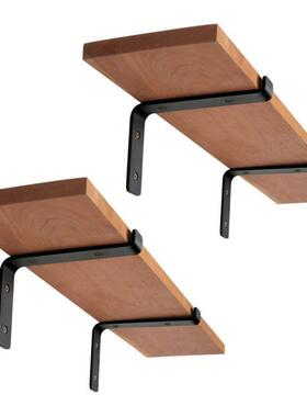 2Pcs/Lot Metal Wall Shelf Brackets With Screws Expansion Tub