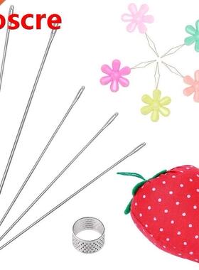 1PCS Long Straight Beading Thread Needles + Bead Needle Thr