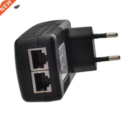 48V POE Injector Ethernet CCTV Power Adapter 0.5A 24W,POE Pi