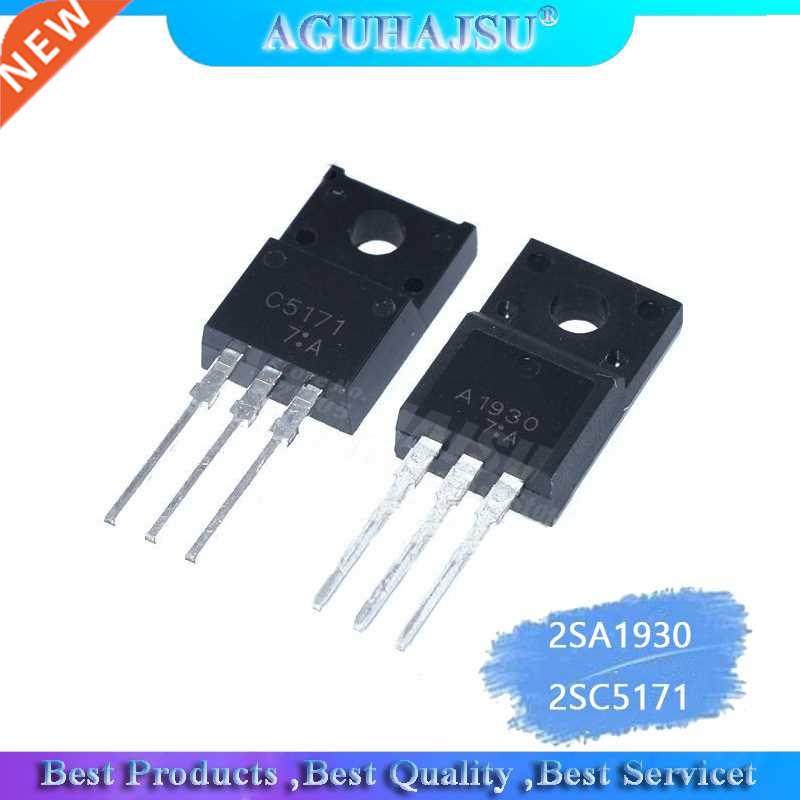 10PCS ( 5PCS 2SA190 + 5PCS 2SC5171 ) A190 TO-220 C5171 TO2