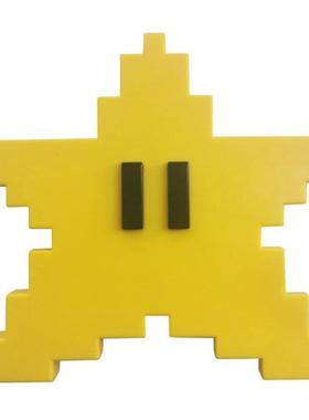 3D Pxel Star Chrstmas Tree Topper Classc Game Ornament fo