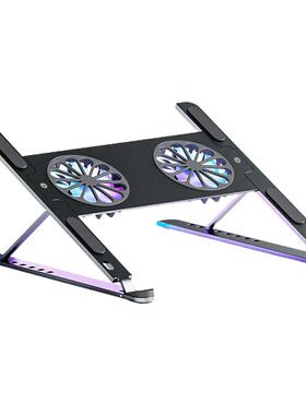 Alumnum Adjustable Laptop Stand For Macbook Computer PC Pa