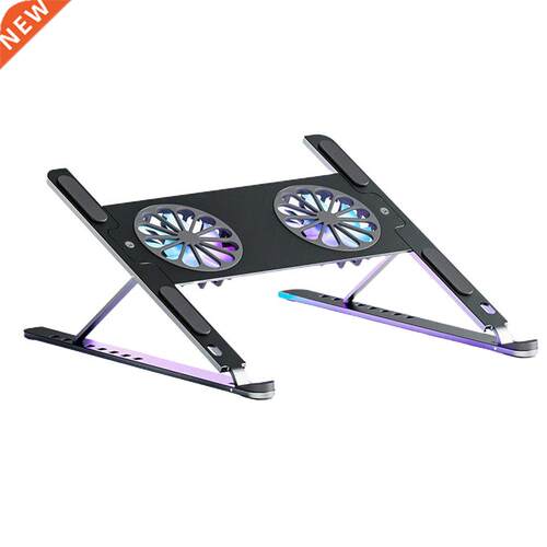 Alumnum Adjustable Laptop Stand For Macbook Computer PC Pa