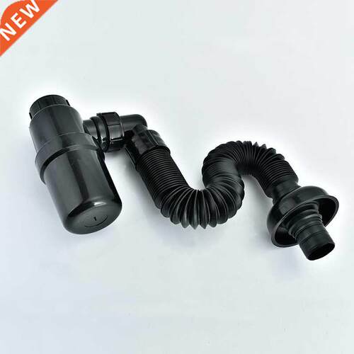 1pc Basin Sink P-type Down Pipe Drain Pipe Pop-up Anti-block