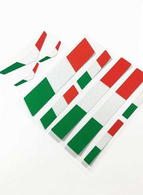 Italy National Flag Piaggio Vespa Stickers Motorcycle Side