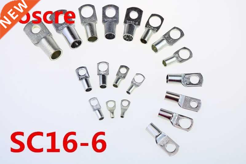 SC 16-6 16mm2 6mm Bolt Hole Tinned Copper Cable lugs Battery