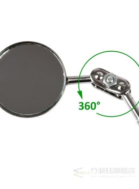Round mirror extension car angle telescopic car inspection i