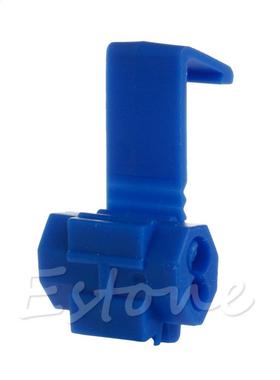 10x Blue Electrcal Cable Connectors Fast Quck Splce Lock