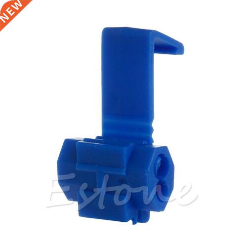 10x Blue Electrcal Cable Connectors Fast Quck Splce Lock