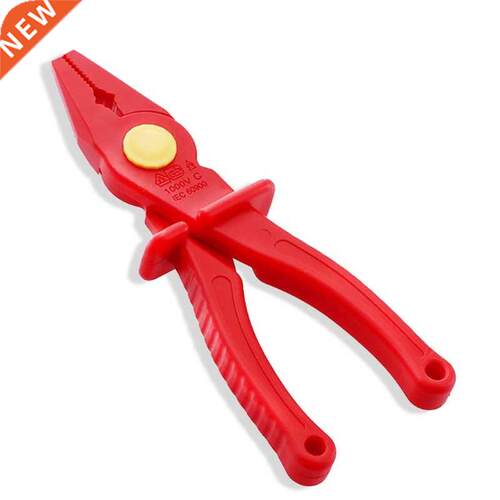 VDE Resistant Plastic Flat Nose Pliers Used for Clamping Win