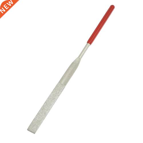 2 Pcs 160mm Long Jewlery Flat Diamond Needle Files Grinding