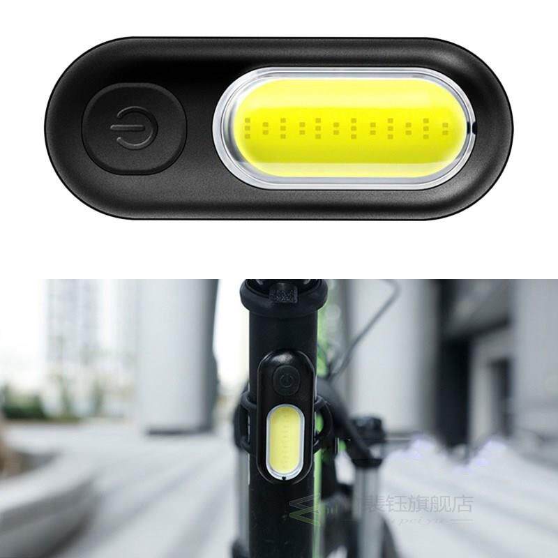 USB Charging COB Bike Taillight Bicycle Helmet Accessories W图片