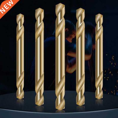 10Pcs/box 3mm-5.5mm M35 HSS-Co Cobalt Double Ends Twist Dril