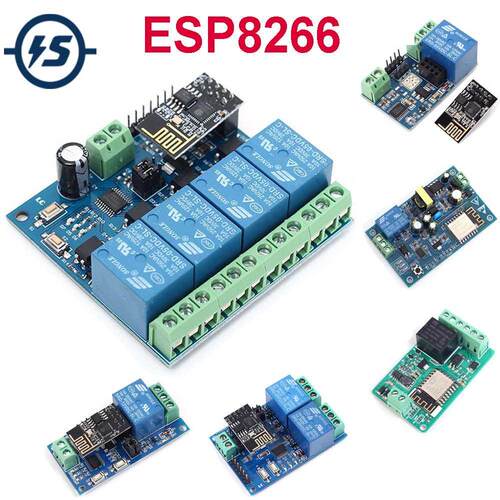 ESP8266 ESP-01 Wifi Relay Module Remote Control Switch 1 2 4