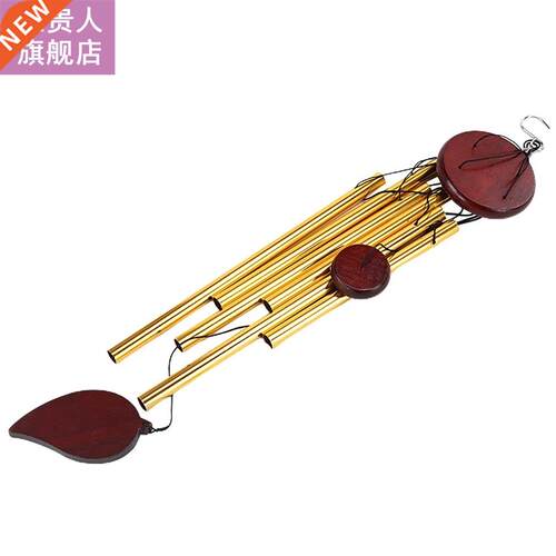 Wind Chimes Outdoor 30 Inch 6 Rustproof Aluminum Tubes Woode